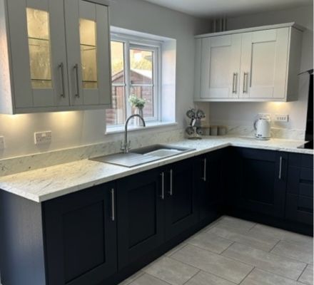 Two Tone Shaker Kitchen