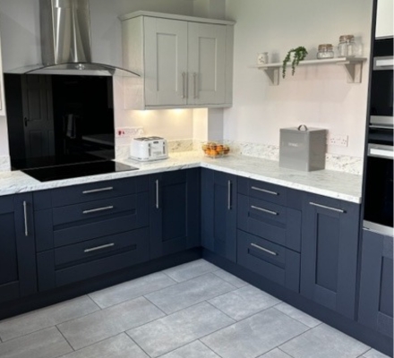 Two Tone Shaker Kitchen